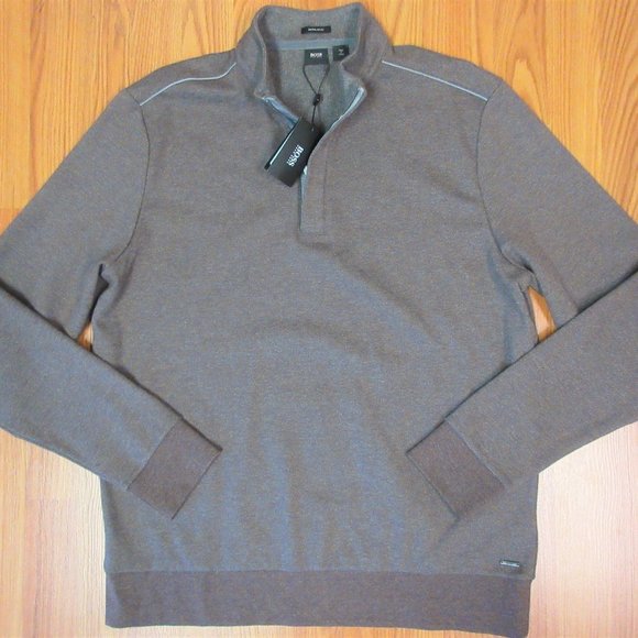 Hugo Boss Other - NEW! HUGO BOSS 100% COTTON 1/4 ZIP SWEATSHIRT